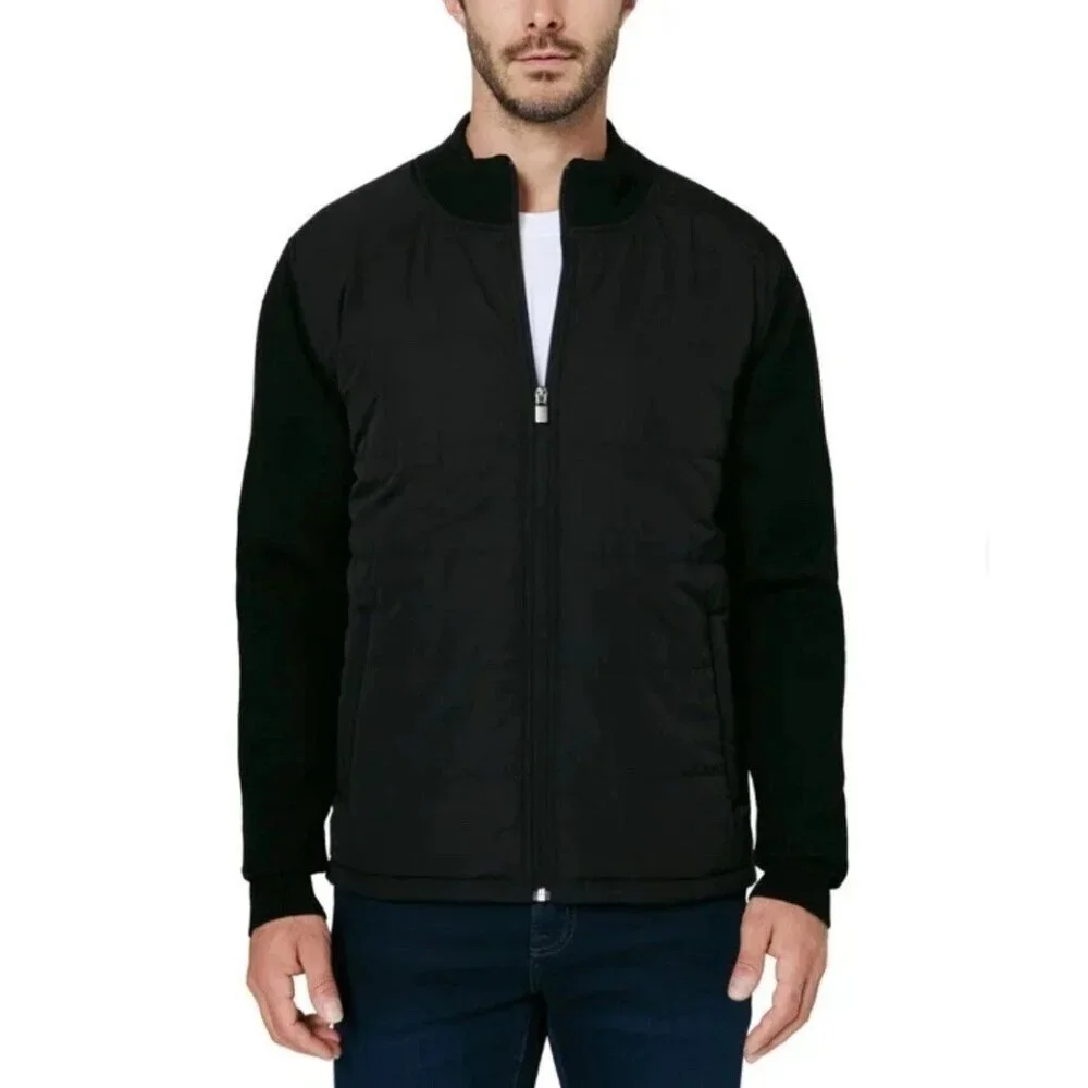 Infinity LinearFlex Wool Blend Men's M Black Jacket  Warm Full Zip K1107